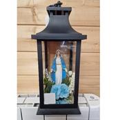 WGP Lantern with Our Lady 27cm - Black | 6216