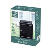Post Zone Diecast Post Box - Classic Black | 252103 image