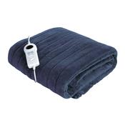 De Vielle Electric Heated Fleece Throw Blanket 200G - Navy | DEV011149 image