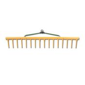 Yellow Plastic Rake Head 16 Tooth