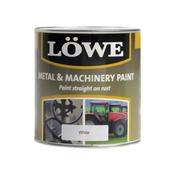 Lowe Metal and Machinery Rust Paint 5 Litre - White | LRW5000 image