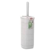 Domus Toilet Brush and Holder Set - White | 55460 image