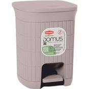 Domus Small Pedal Bin Dustbin 6 Litre - Grey | 55465 image