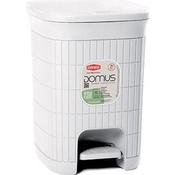 Domus Large Pedal Bin Dustbin 20 Litre - White | 55466 image