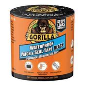 Gorilla Waterproof Patch &amp; Seal Tape 100mm x 3 Metre - Black | GRGPST3 image