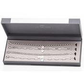Newgrange Living Stackable Bracelet Set - Silver | 600425 image
