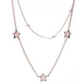 Newgrange Living Trio Star Pendant - Rose Gold | 600428L image