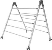 Black &amp; Decker Over Bath Extendable Clothes Airer - Grey | 63219 image