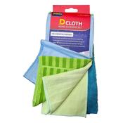 Dosco D Cloth Microfibre 4 Pack | 64003 image