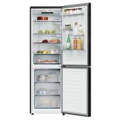 Hoover H-Combi 185cm 60/40 Frost Free Fridge Freezer - Black | HONCQ2T618EBK image