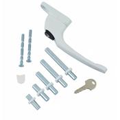 Era Replacement PVC Window Handle with Key - White image