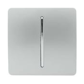 Trendi Single Switch 1 Gang 2 Way - Silver | 9100-73 image