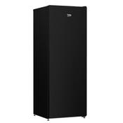 Beko 145.7cm Upright Tall Larder Fridge - Black | LSG4545B image