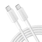 Anker 322 USB C to USB C Charging Cable 1.8 Metre - White | A81F6G21