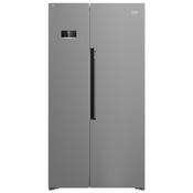 Beko American Style SBS Fridge Freezer - Silver | ASL1342S image