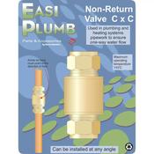 Easi Plumb 3/4" C x C Non Return Valve | EP34NRVC image
