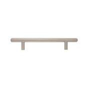 T bar brushed nickel cabinet handle 128mm / 200mm | 0203017 image