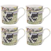 Dunlevy Collie Sheep Mugs Set of 4 | PG6834 image