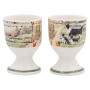 Dunlevy Collie Sheep Eggcup Set of 2 | PG6842 image