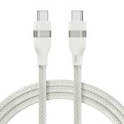 Anker 240W Braided USB C to USB C Phone Charging Cable - White | A82E2H22 image