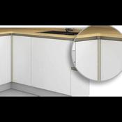Corner Bar Hinge for Kitchen Corner Unit - Brushed Steel | 2908100