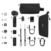 DJI Osmo Pocket 4P Dual Lens Gimbal Camera Vlog Combo - Black | CP.OS.00000662.01 image