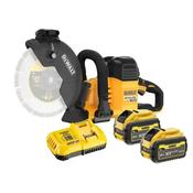 Dewalt DCS691X2 XR FlexVolt 230mm Cut Off Con Saw 54V 2 x 9.0Ah Li-ion | DEWDCS691X2 image