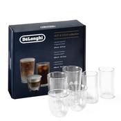 Delonghi Hot and Cold Thermal Glass Collection 6 Piece | DLSC326 image
