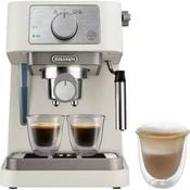 DeLonghi Stilosa Espresso Coffee Machine - Cream | EC260.CR image