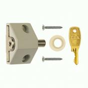 Era Patio Door Lock - White image