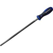 Faithfull Handled Round Second Cut Engineers File 250mm (10in) | FAIFIRSC10 image