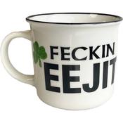 Feckin Eejit Mug 4oz Mug White (120ml) | FEM03WS image