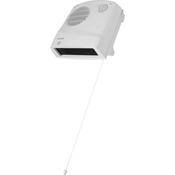 Dimplex 2kw Wall Mounted Downflow Fan Heater with Pullcord and Timer - White | FX20VEW image