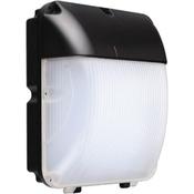 Greenlamp Orbit 20/30W Slim LED Outdoor Wall Light with Photocell and CCT Switchable - Black image