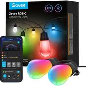 Govee Smart Outdoor S14 Bulb String Lights 2 - 48ft / 15 Metre | H70202B1 image