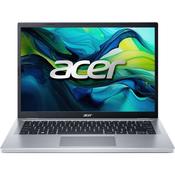 Aspire Go 14 14 Inch Laptop AMD Ryzen 3 8GB 128GB - Silver | NX.J3NEK.00S image