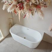 Note Double Ended Back To Wall Bath | 1700mm image