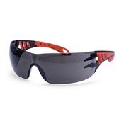Portwest Tech Look Safety Glasses Spectacle - Smoke | PS12SKR image