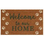 My Mat Outdoor Coco Doormat 45cm x 75cm - Welcome Paws | PT647527 image