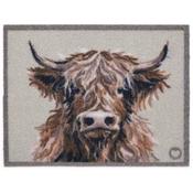 Hug Rug Washable Outdoor Doormatt 60cm x 80cm - Highland Cow | PT654402 image