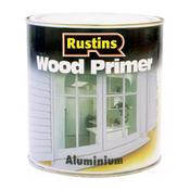 Rustins 500ml Aluminium Wood Primer - Grey | R020002 image