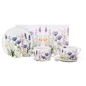 The Emma James Coffee Cup Saucers Set - Purple | SR5 image