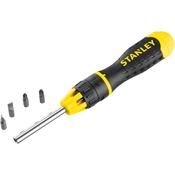 Stanley Multibit Ratchet Screwdriver with 10 Bit Head | STA068010 image