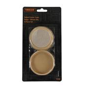 Trojan Felted Caster Cups 60mm 4 Pack - Beige | TC20