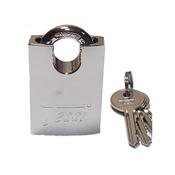 Tessi Shrouded Padlock 40mm - Nickel Plated | TE40SHROUD image