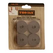 Trojan Nail In Felt Pads Round 22mm | TF30