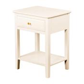 Tara Lane 1 Drawer Accent Table - Cream | TL6880