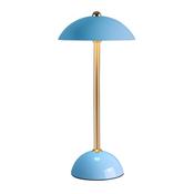 Tara Lane Apollo USB Rechargable Table Lamp - Blue | TL7057 image