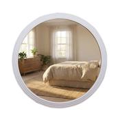 Tara Lane Stepped Round Wall Mirror 90cm - Oyster | TL7369 image