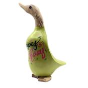 Lucky Ducks Happy Birthday Duckling - Lime Green | H22-25-13